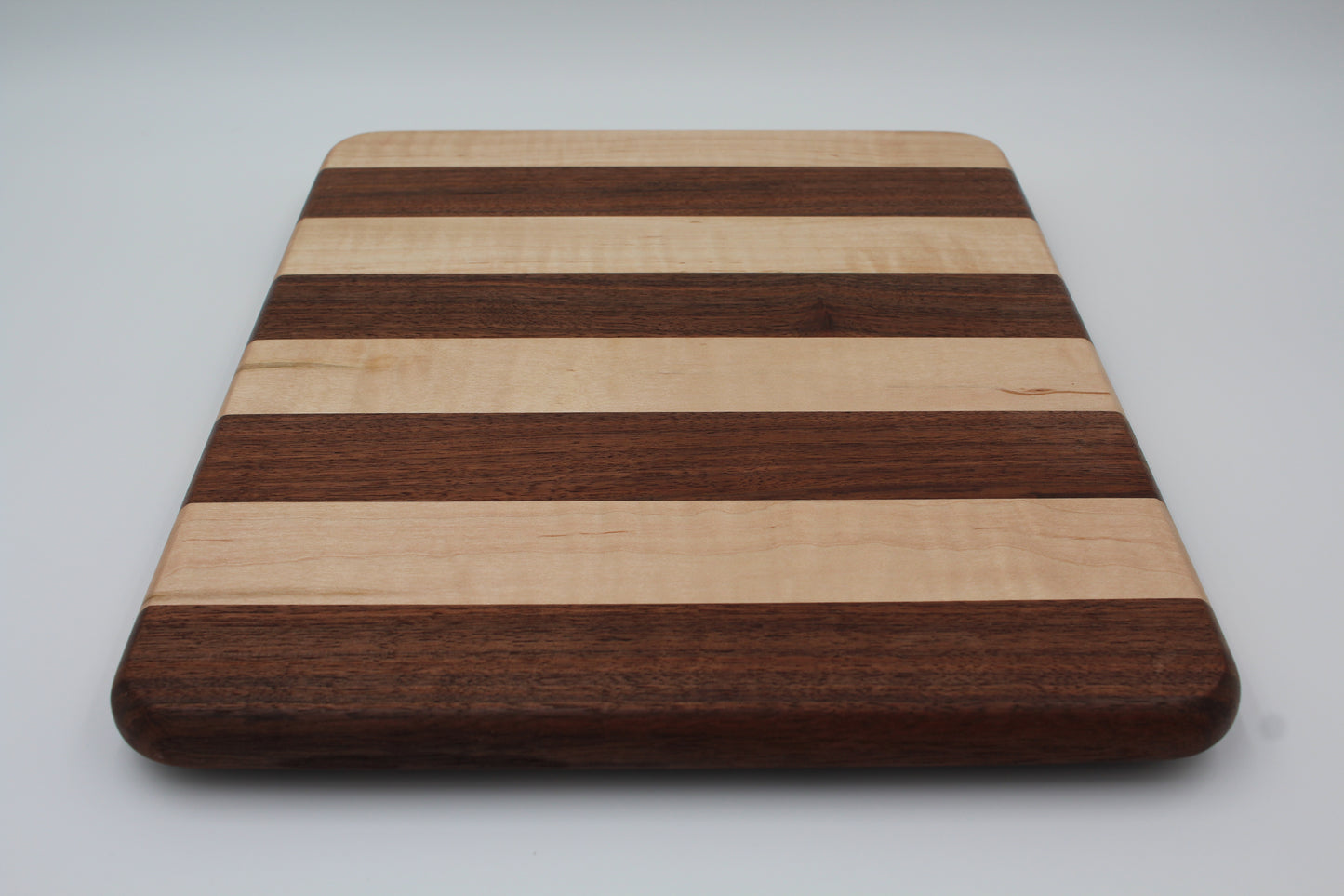 Maple and Walnut Long Grain Cutting Board