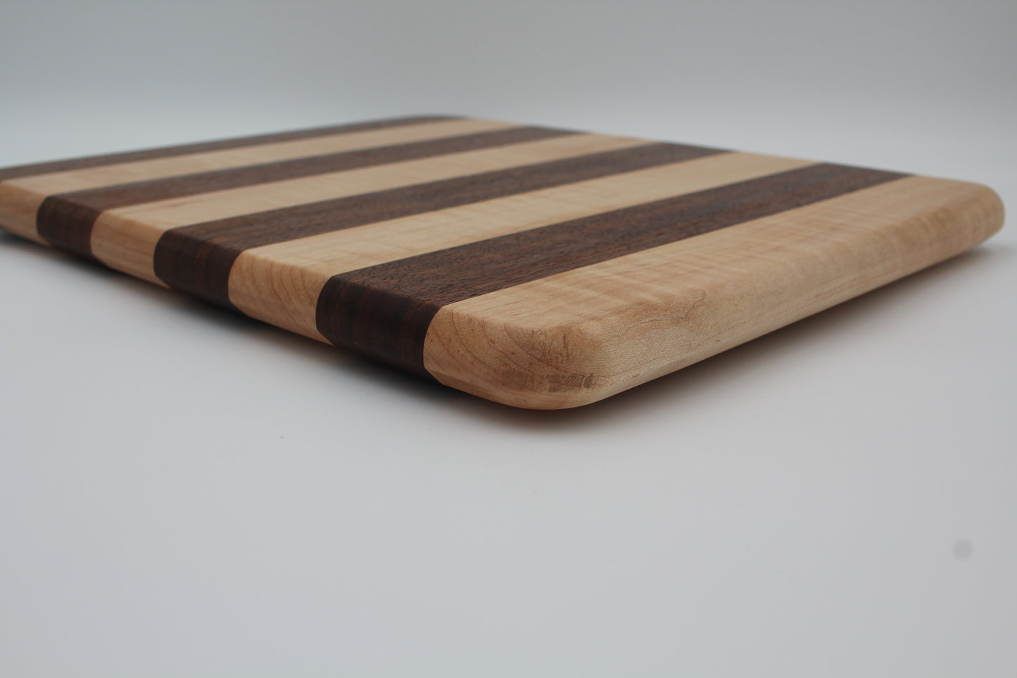 Maple and Walnut Long Grain Cutting Board