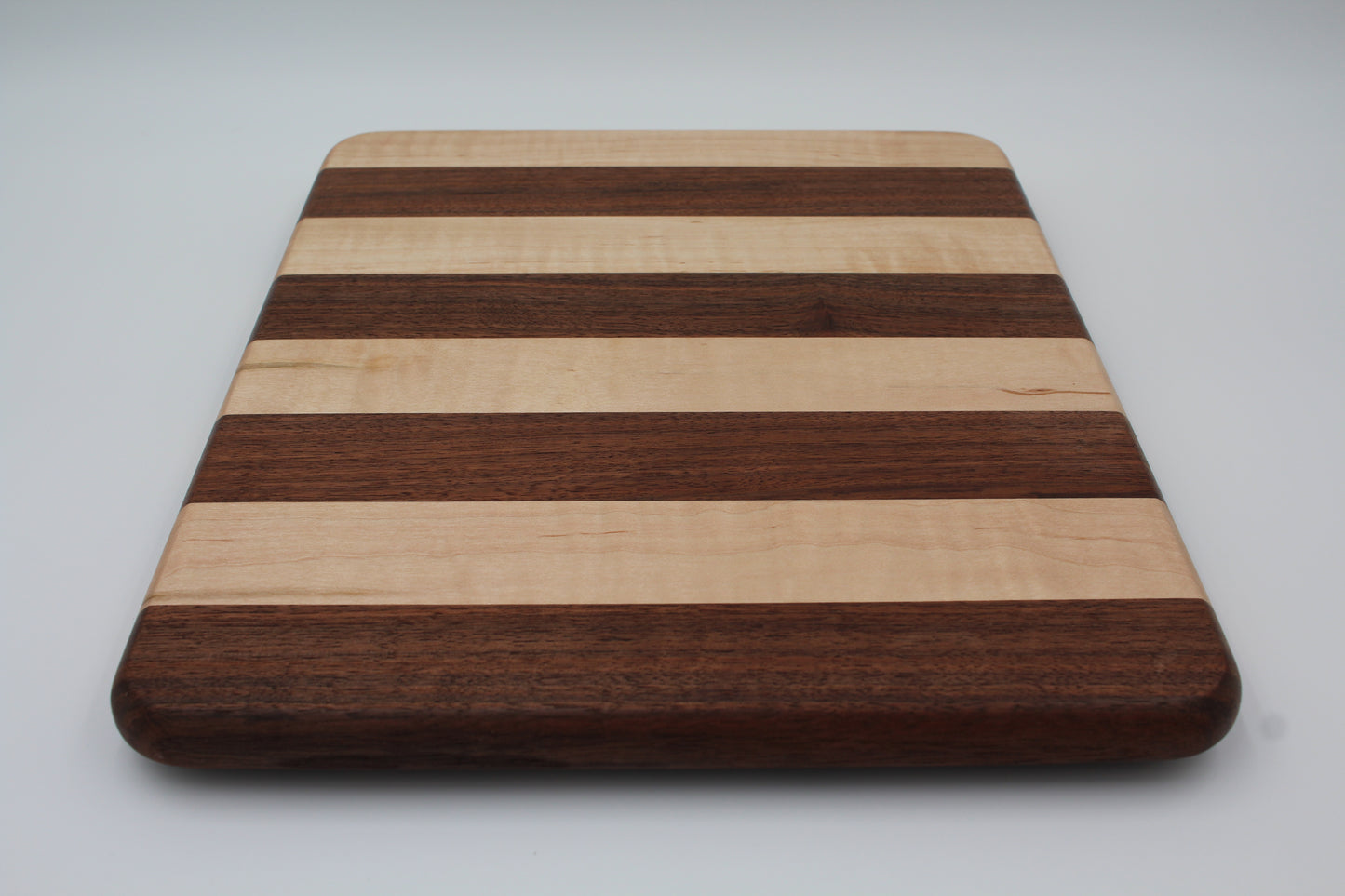 Maple and Walnut Long Grain Cutting Board